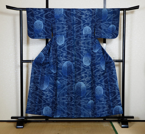 Archive Yukata – Traditional Pattern (Women / One of a Kind) W-AT #38