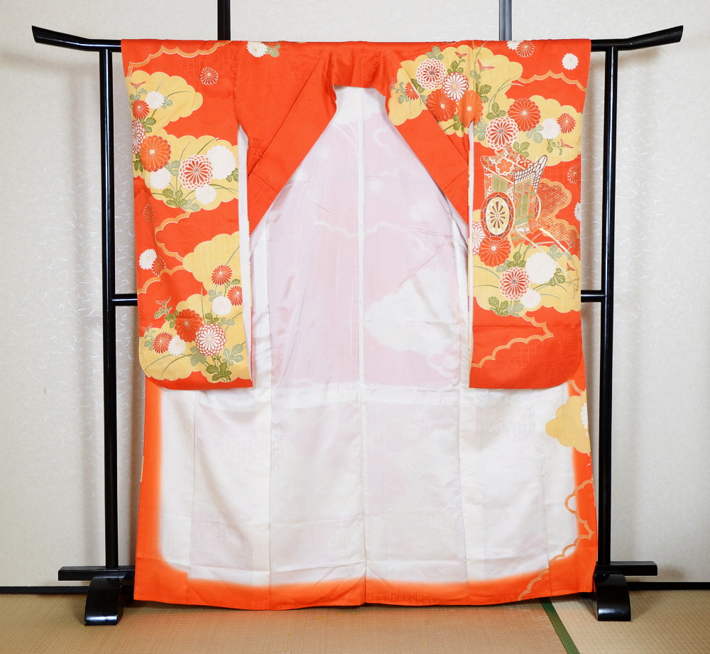 Long-sleeved kimono / Furisode / FK#1-987