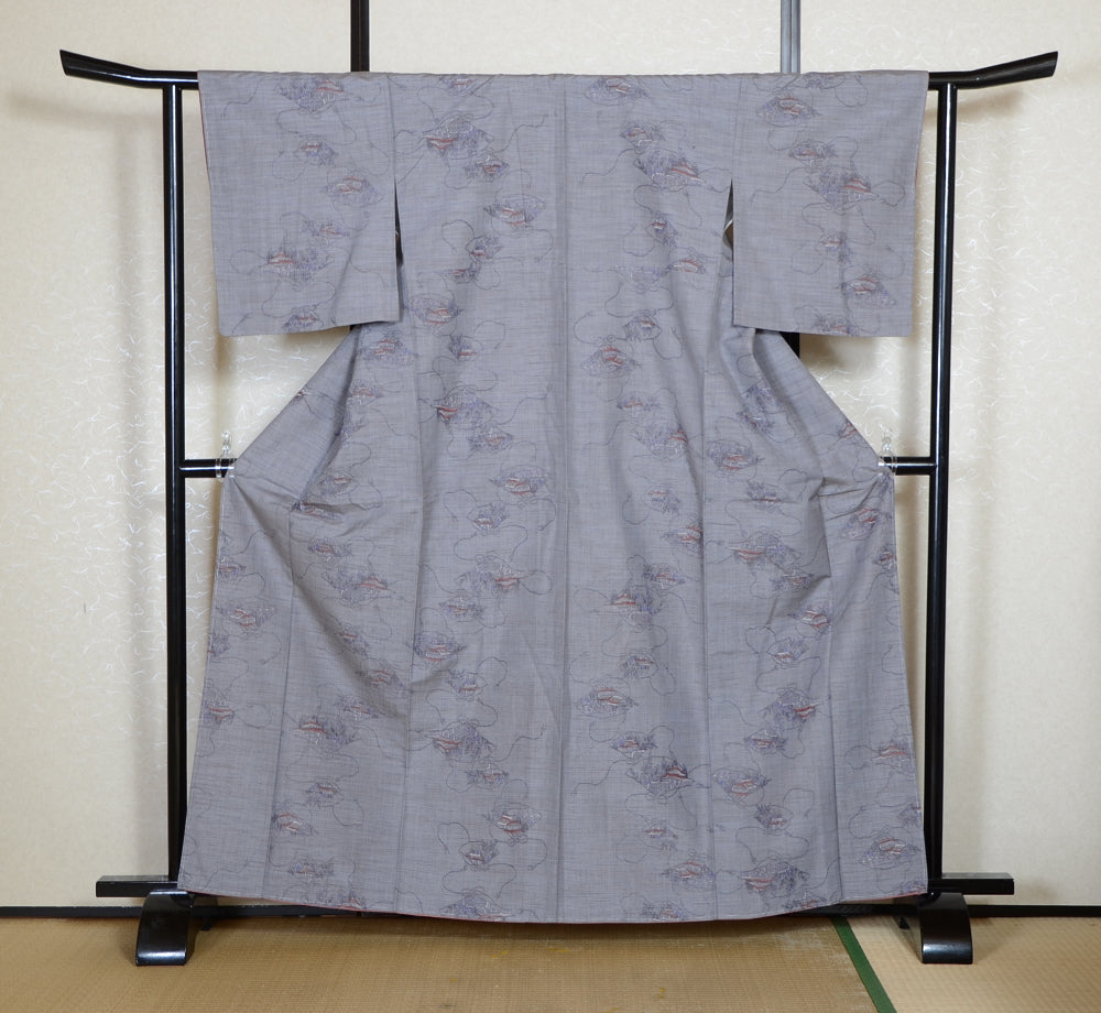 Japanese kimono 4 items set / SK #1-878