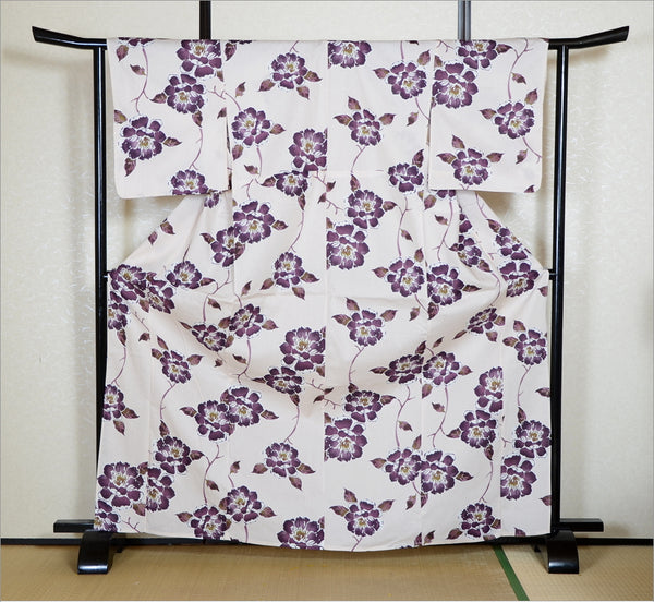 Japanese yukata kimono / D #182