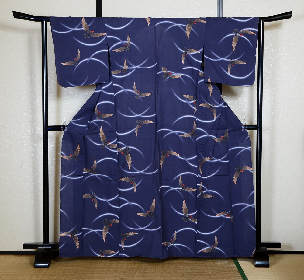 Archive Yukata – Traditional Pattern (Women / One of a Kind) W-AT #37