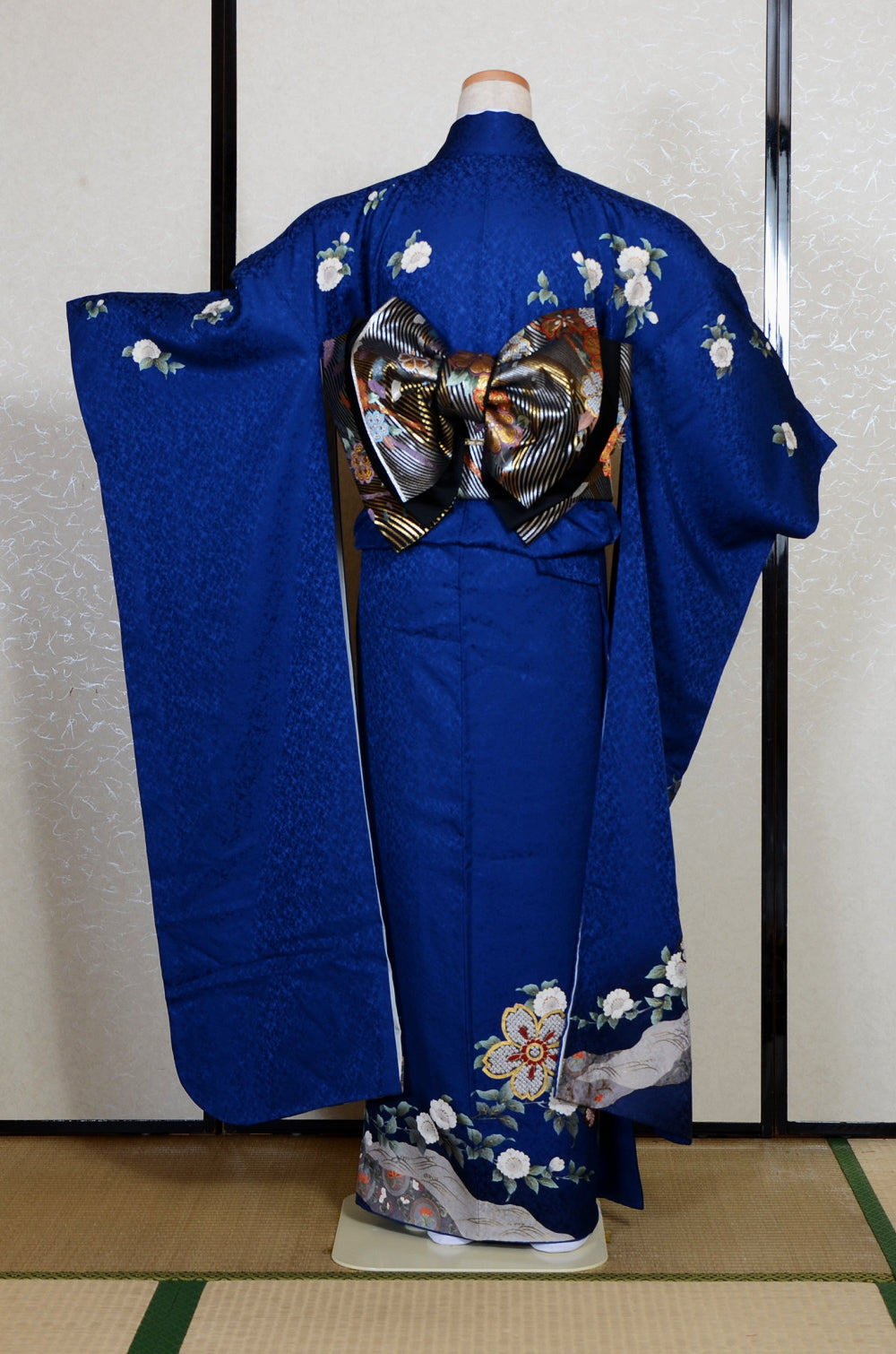 Long-sleeved kimono 6 items set / Furisode / FK#2-319