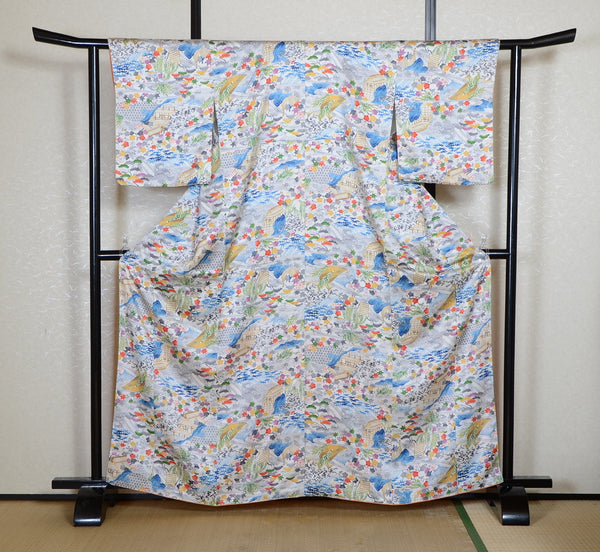 Japanese kimono 4 items set / SK #1-877