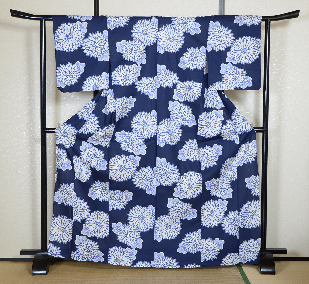 Japanese yukata kimono/ Plus size / P #439 /4L