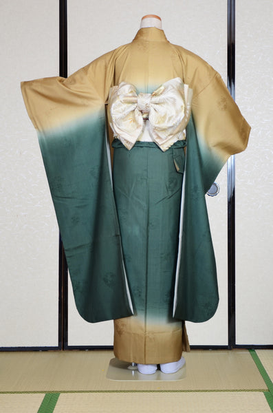 Long-sleeved kimono 6 items set / Furisode / FK#1-948