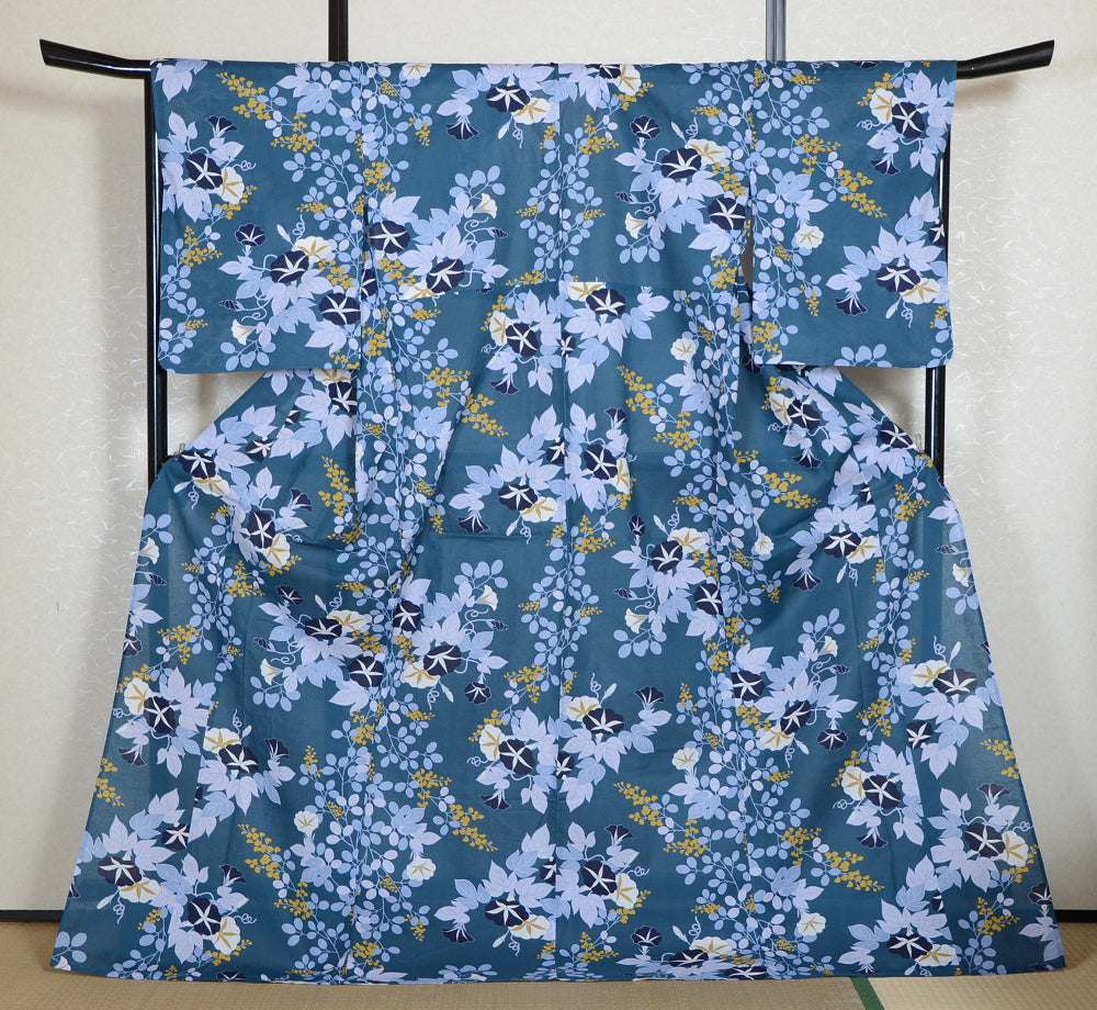 Japanese yukata kimono/ Plus size / P #413 /4L