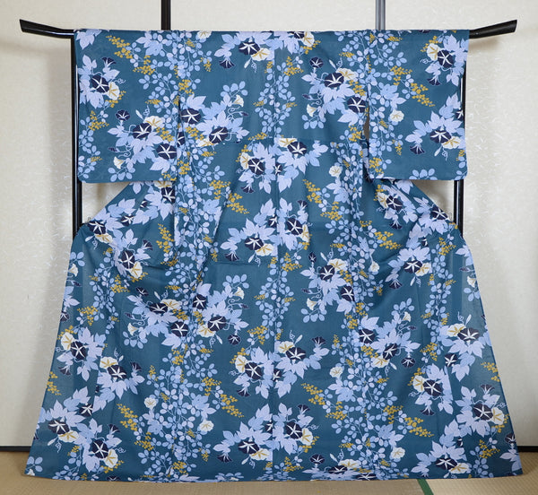 Japanese yukata kimono/ Plus size / P #413 /4L