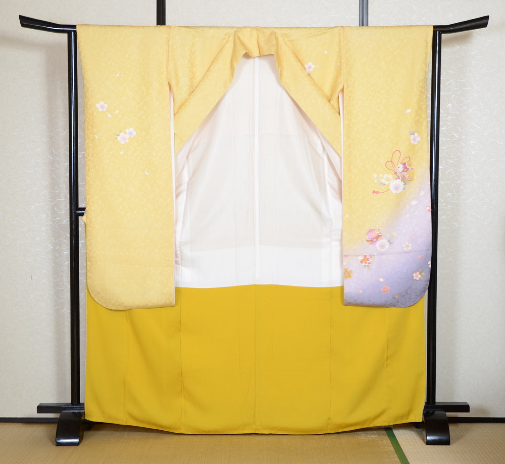 Long-sleeved kimono / Furisode / FK#2-038