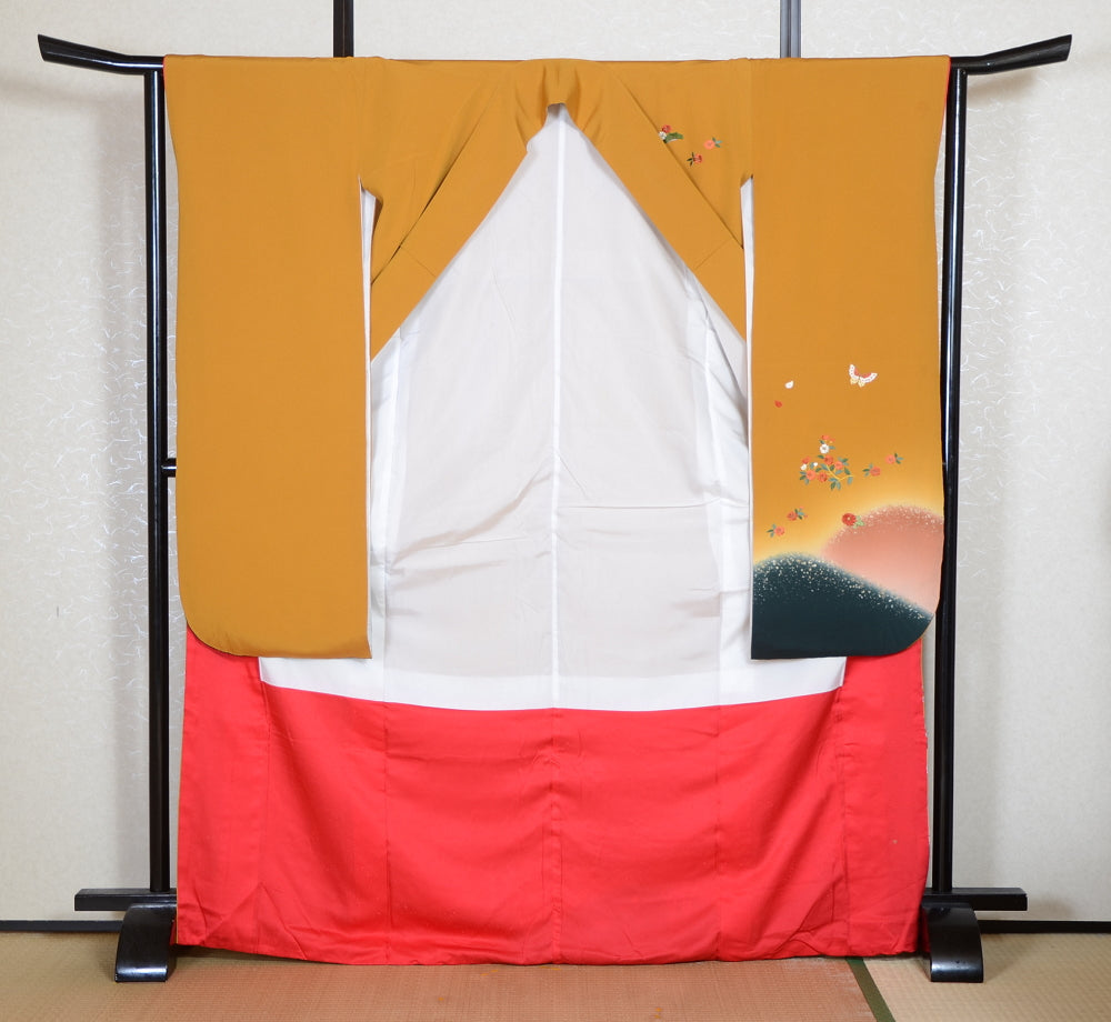 Long-sleeved kimono / Furisode / FK#2-191