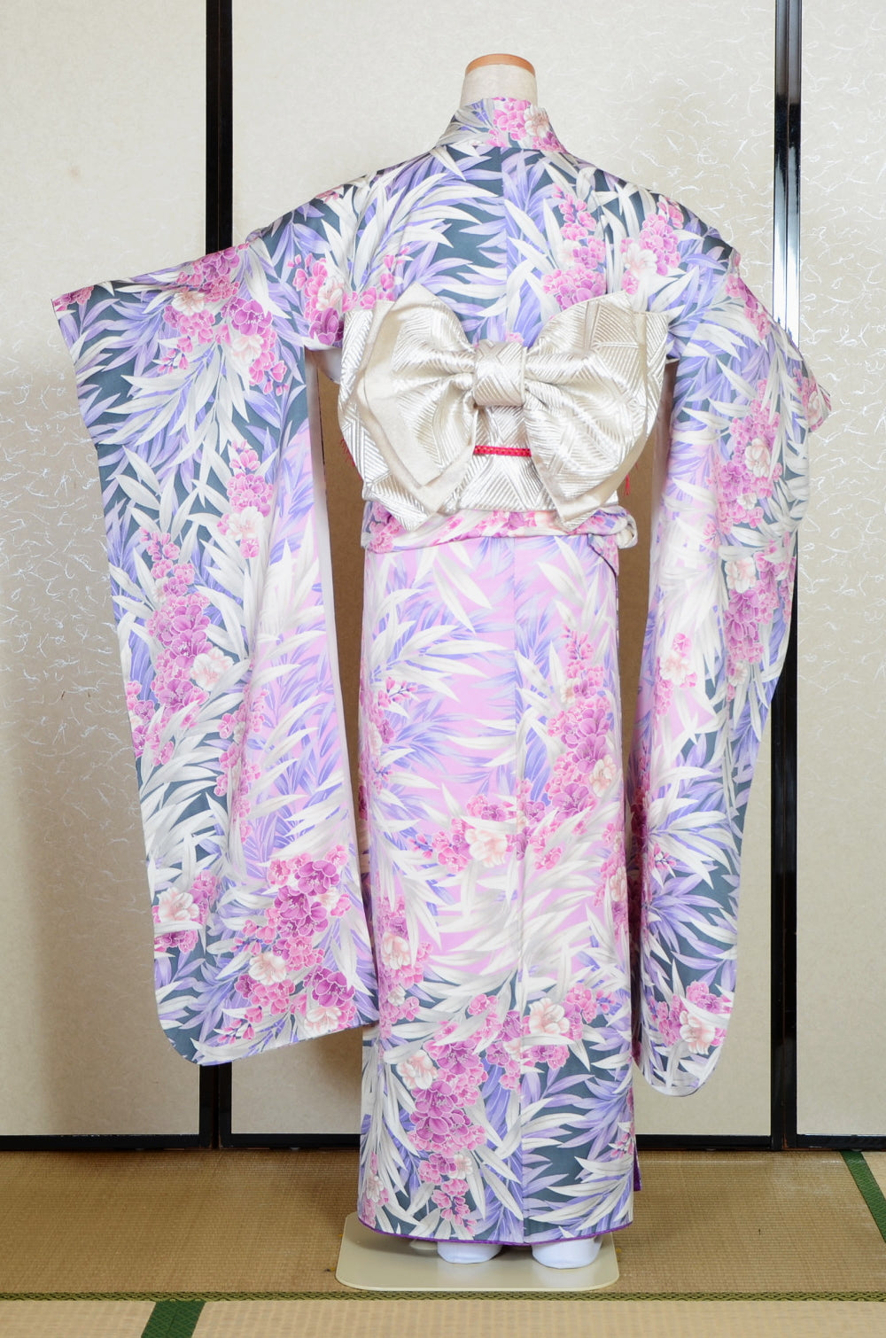Long-sleeved kimono 6 items set / Furisode / FK#2-212
