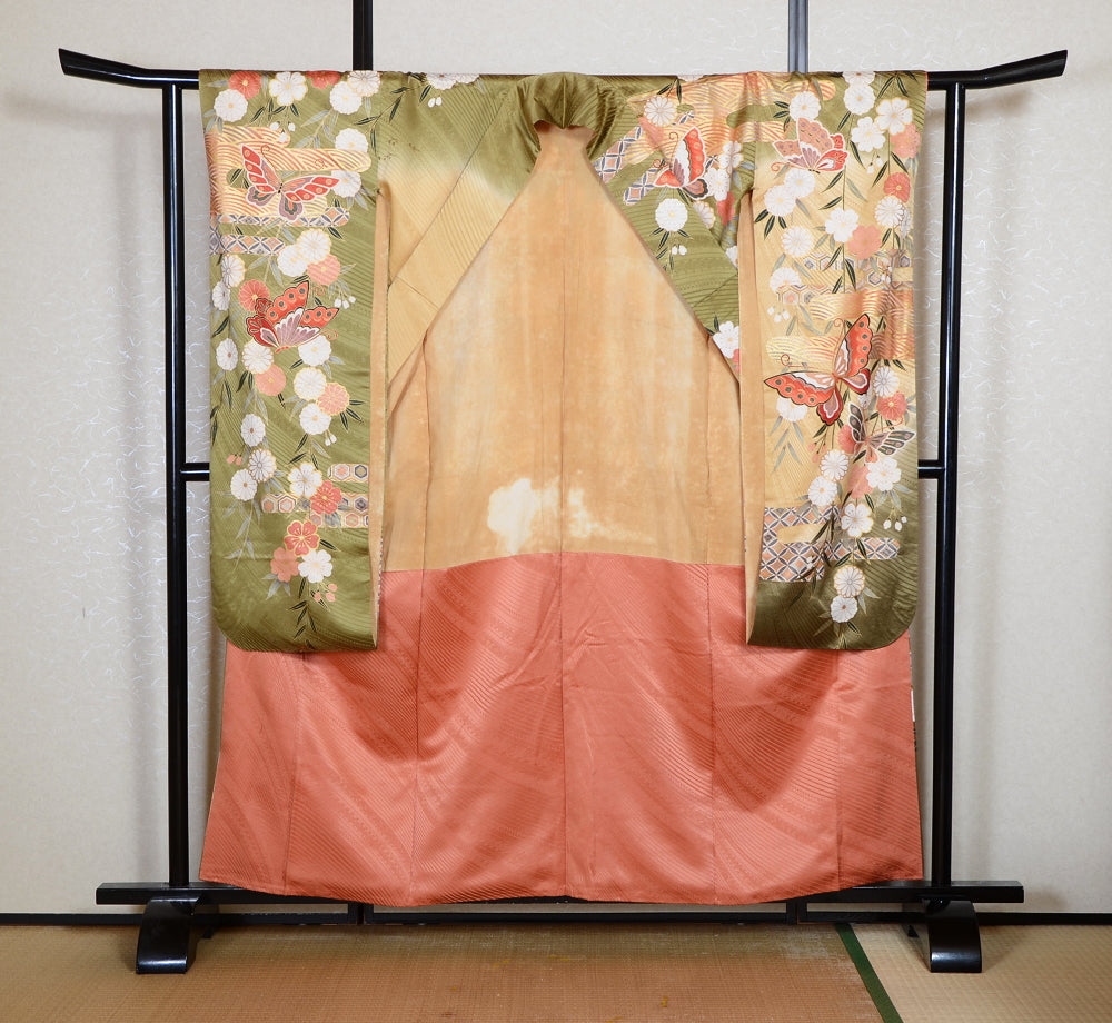 Long-sleeved kimono / Furisode / FK#2-359