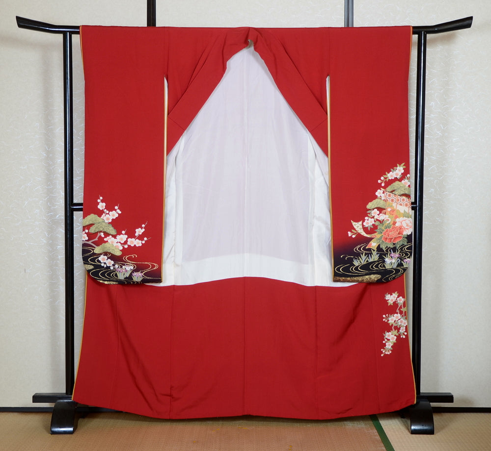 Long-sleeved kimono / Furisode / FK#2-193