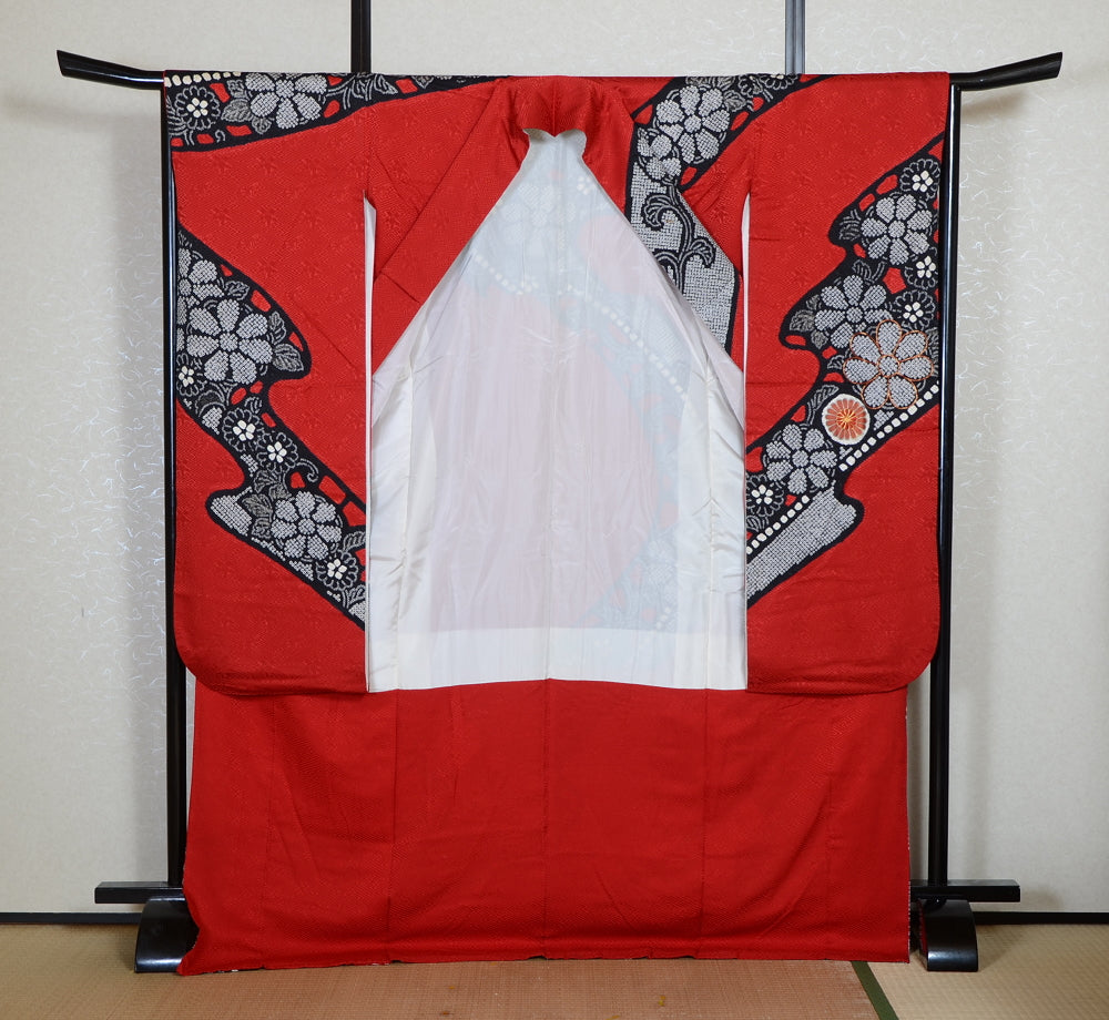 Long-sleeved kimono / Furisode / FK#2-357
