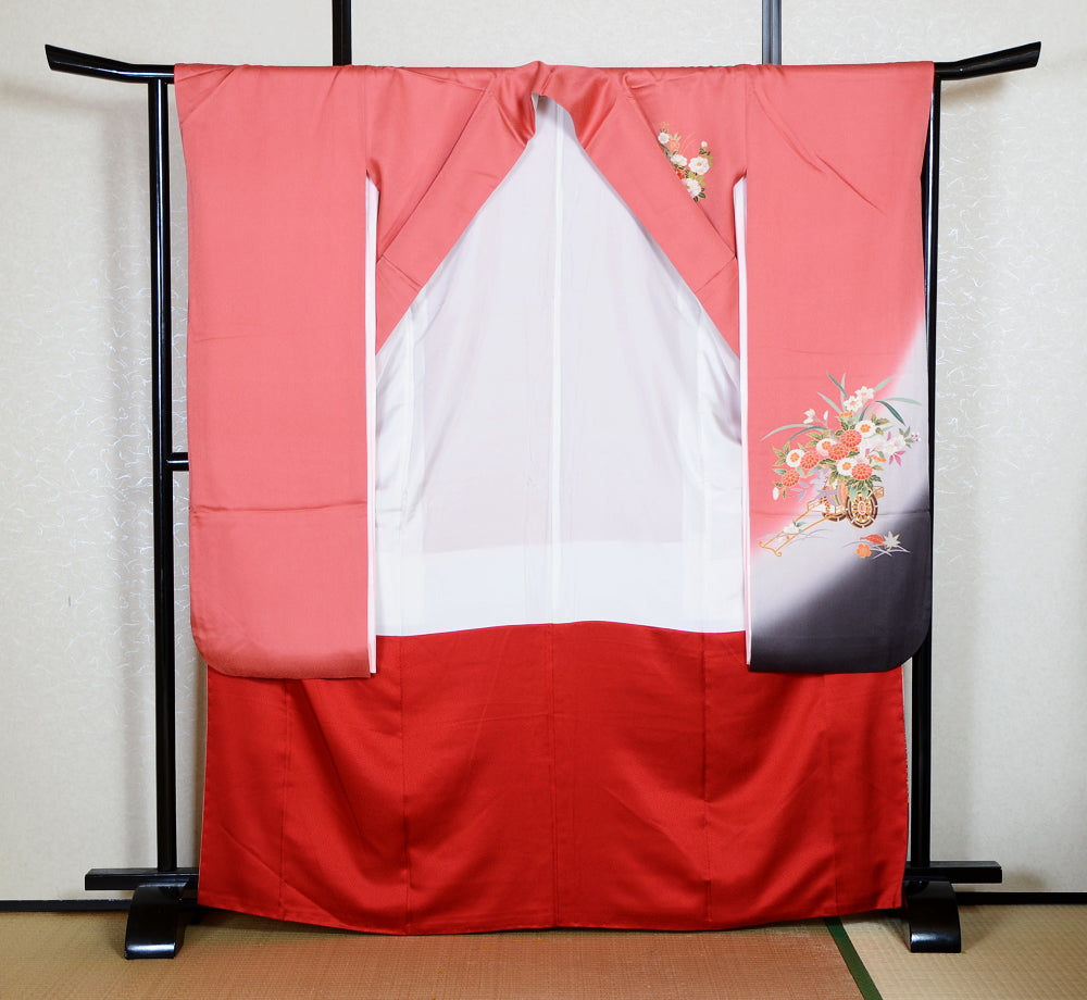 Long-sleeved kimono / Furisode / FK#1-958