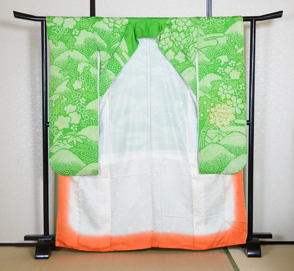 Long-sleeved kimono / Furisode / FK#1-993