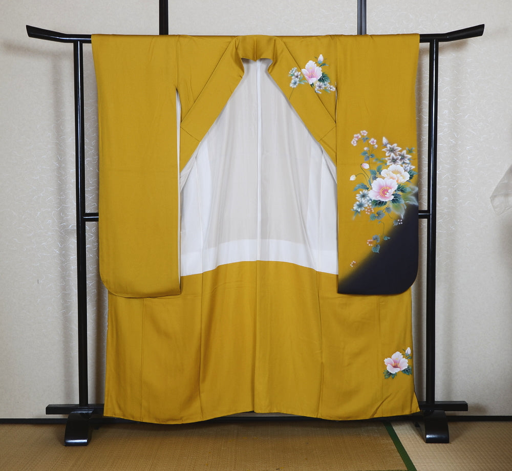 Long-sleeved kimono / Furisode / FK#1-916