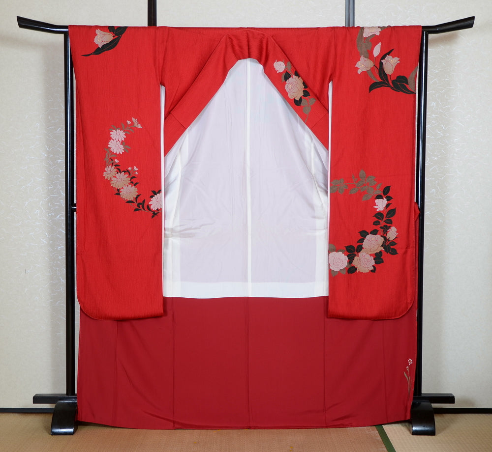 Long-sleeved kimono / Furisode / FK#2-199