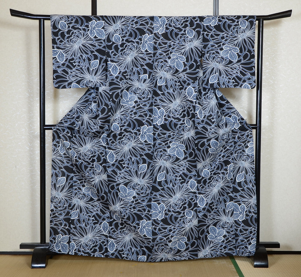 Japanese yukata kimono / D #203