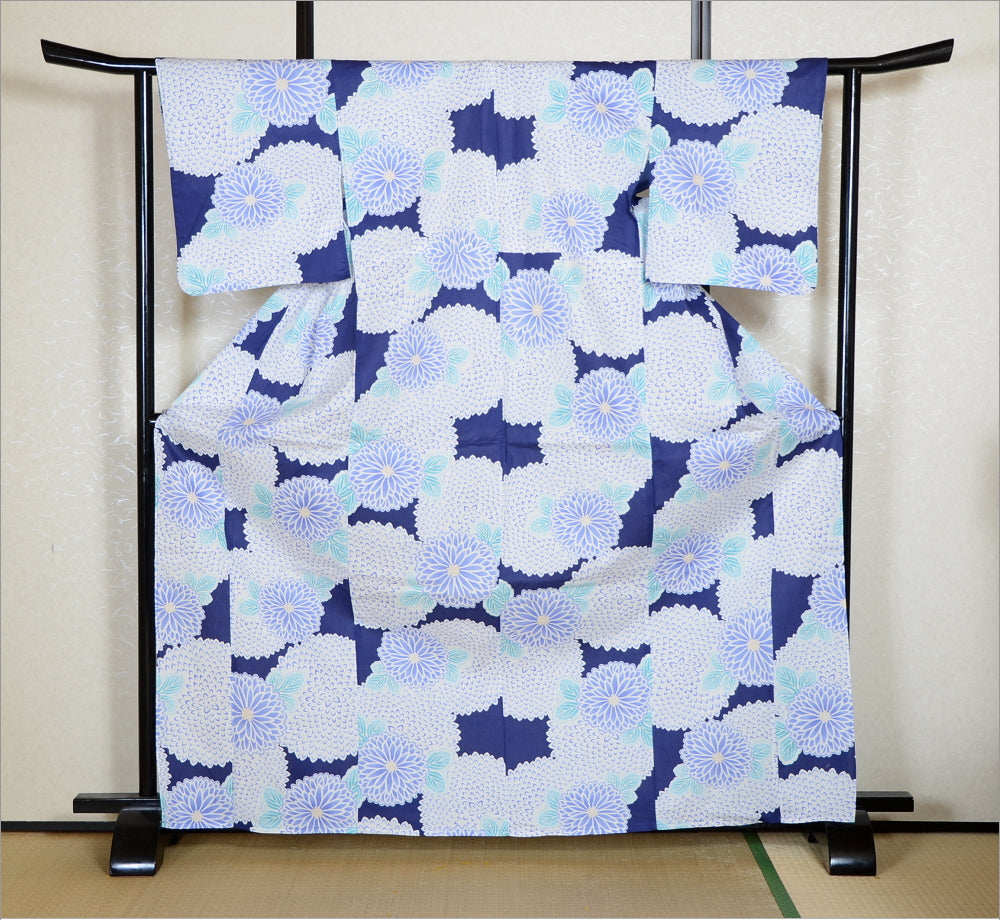 Japanese yukata kimono / D #188