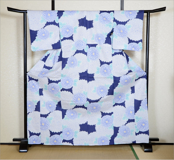 Japanese yukata kimono / D #188