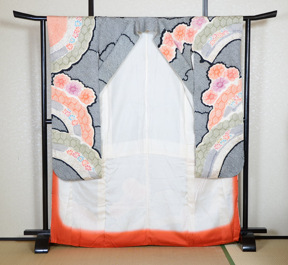 Long-sleeved kimono / Furisode / FK#1-1-983