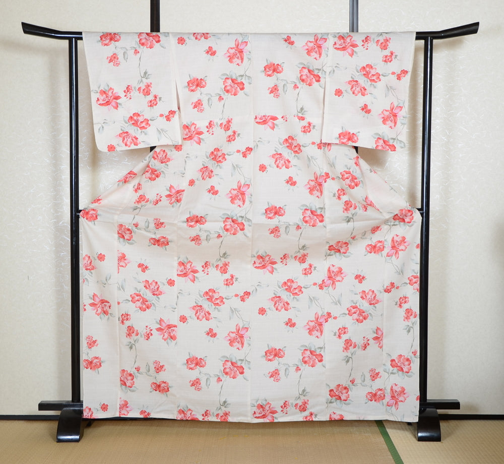 Japanese yukata kimono / D #190