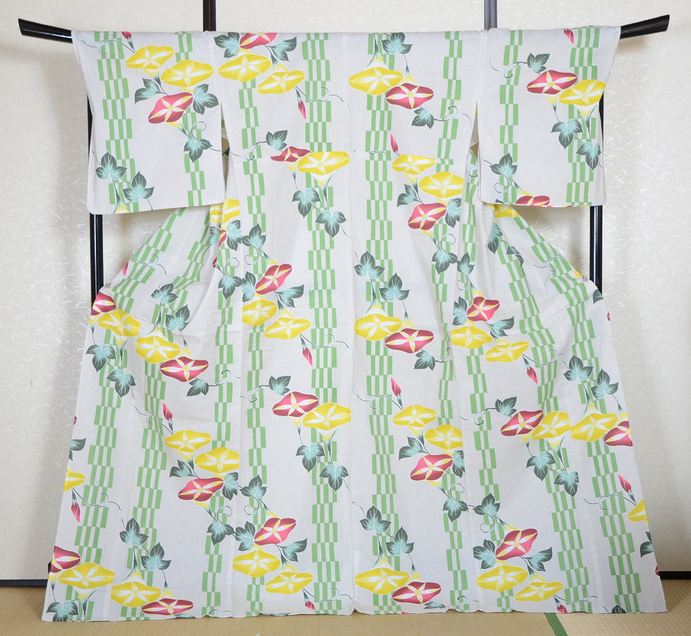 Japanese yukata kimono/ Plus size / P #371