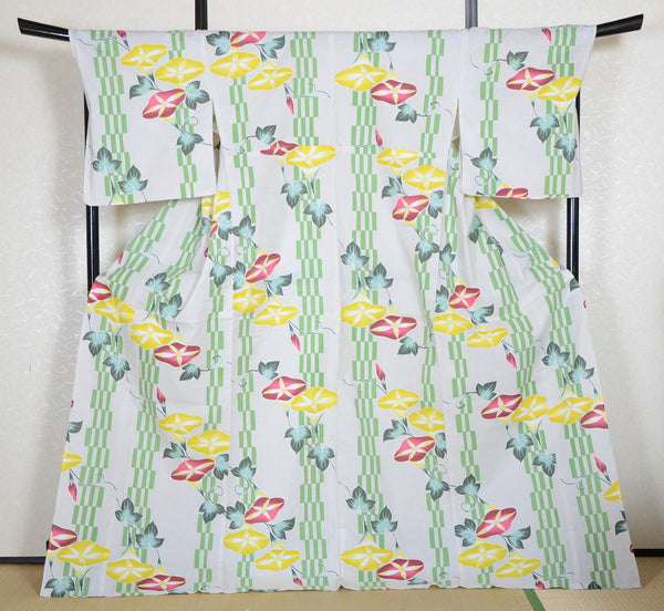 Japanese yukata kimono/ Plus size / P #371