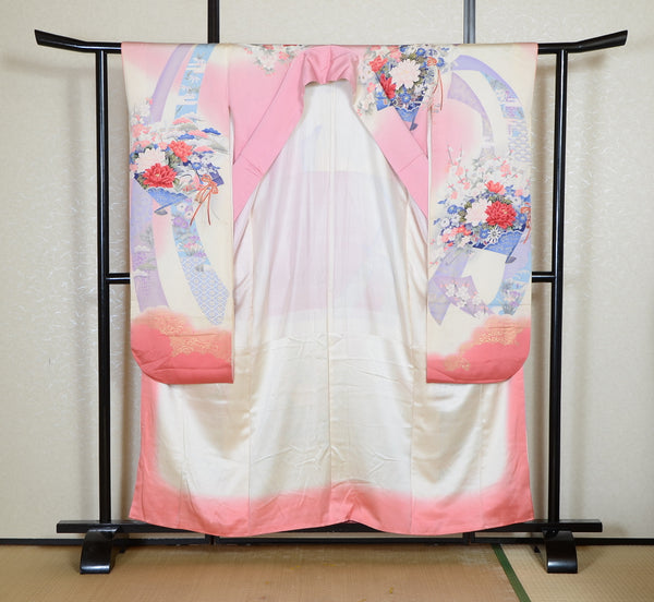 Long-sleeved kimono / Furisode / FK#2-369