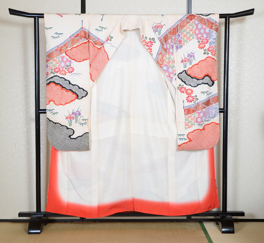 Long-sleeved kimono / Furisode / FK#2-047