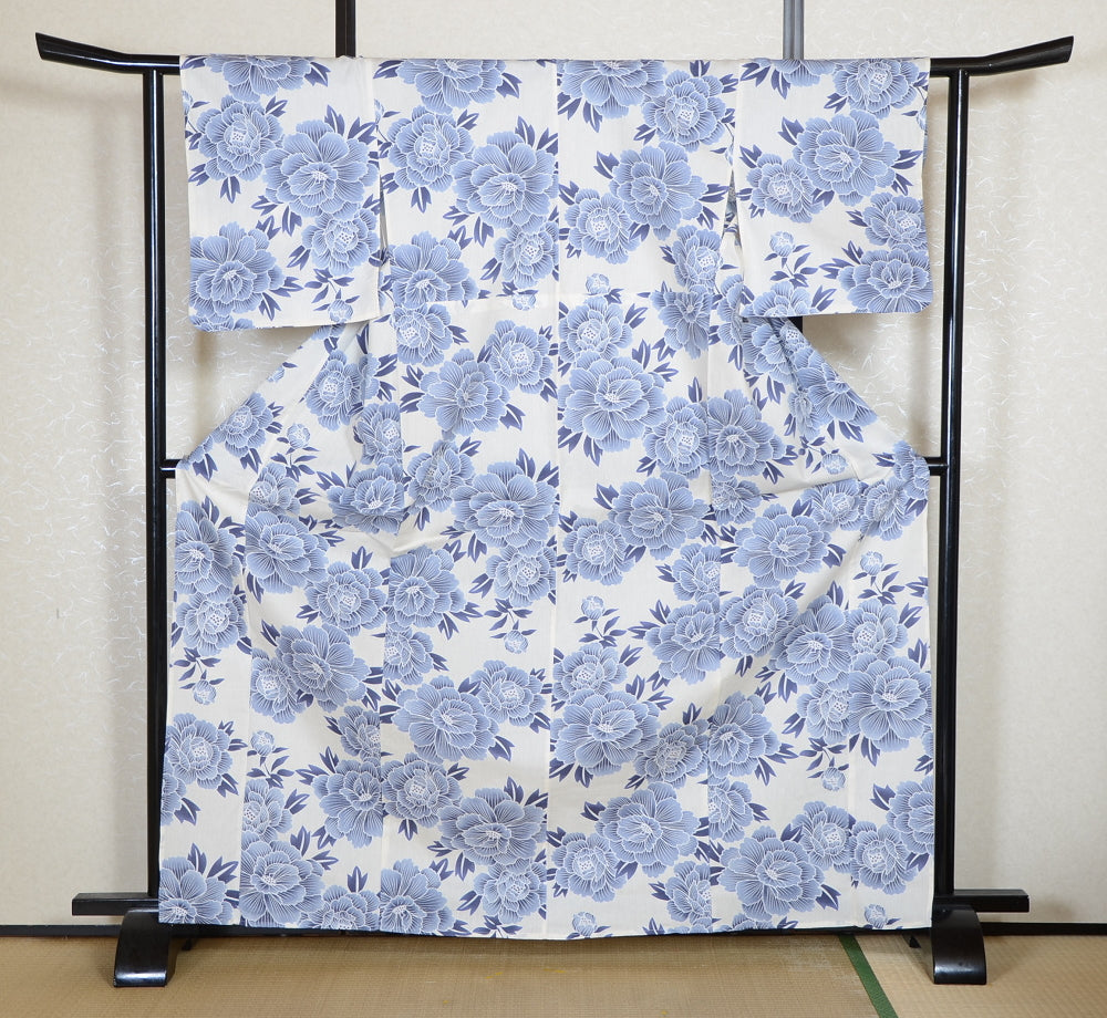 Japanese yukata kimono/ Plus size / P #431 /4L