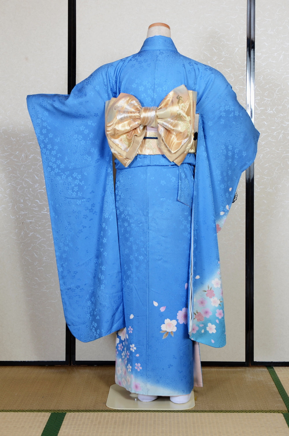 Long-sleeved kimono 6 items set / Furisode / FK#2-322