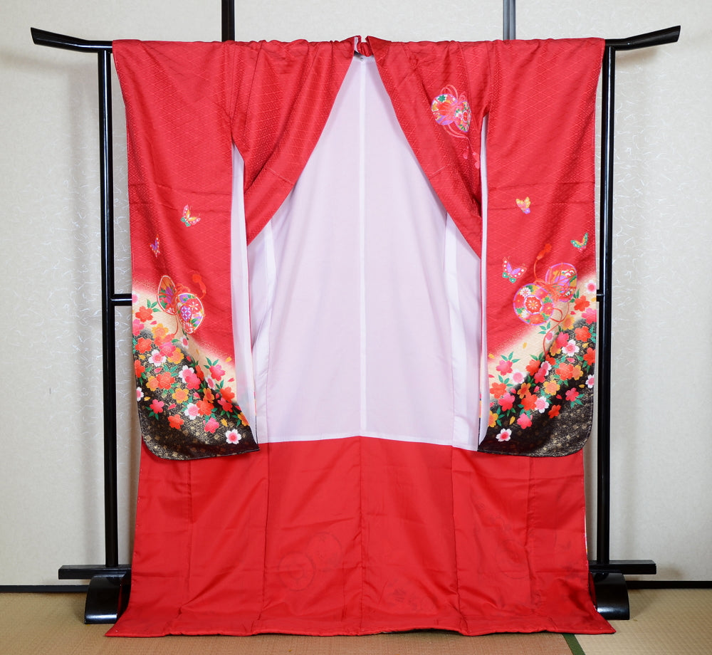 Braidal kimono / Hikifurisode / UK #078