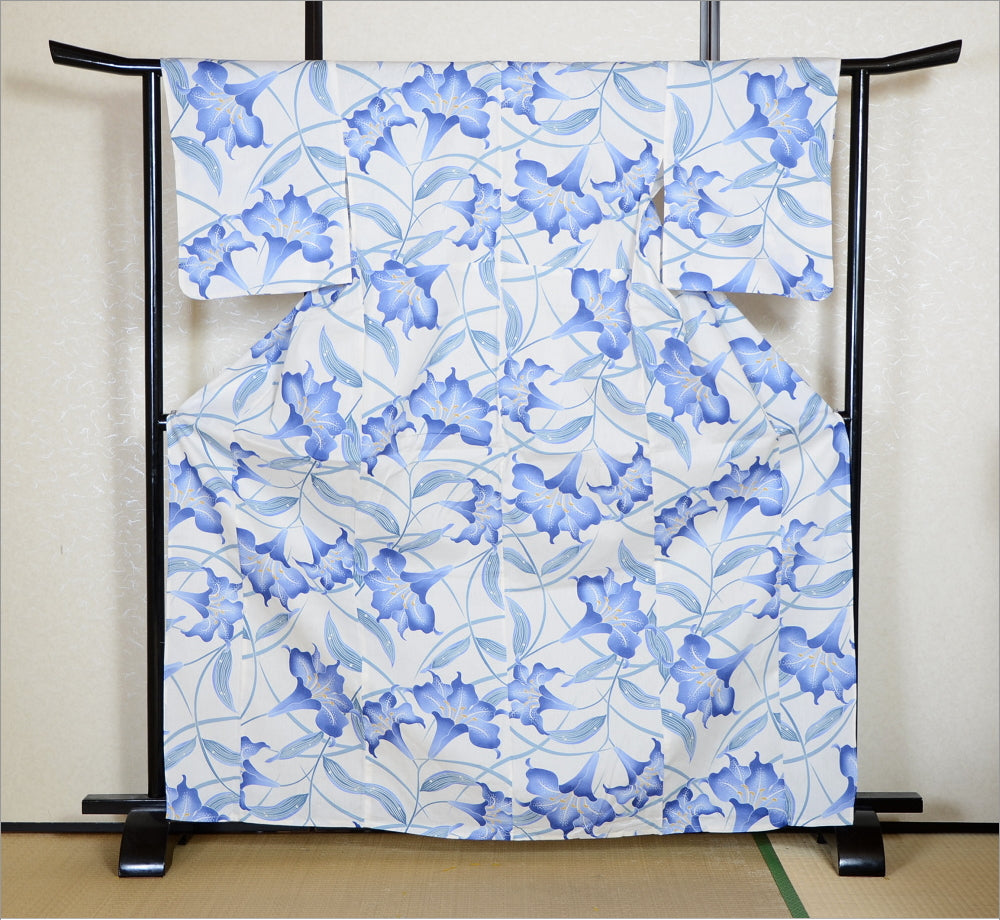 Japanese yukata kimono / D #185