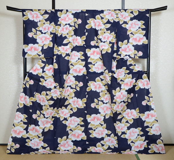 Japanese yukata kimono / H #571