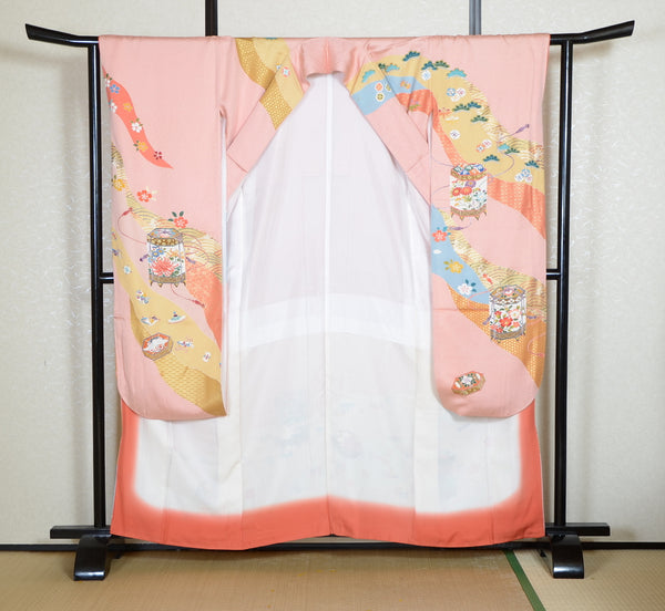 Long-sleeved kimono / Furisode / FK#1-998