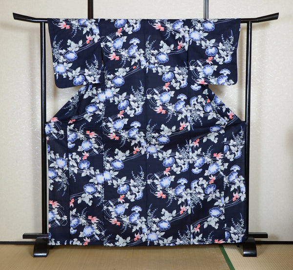 Japanese yukata kimono / D #194