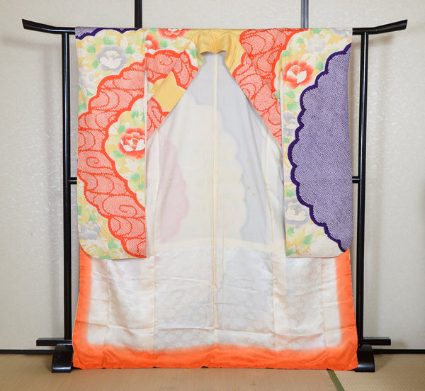 Long-sleeved kimono / Furisode / FK#2-364