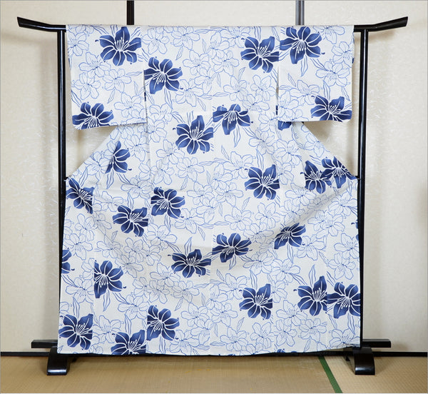 Japanese yukata kimono / D #187