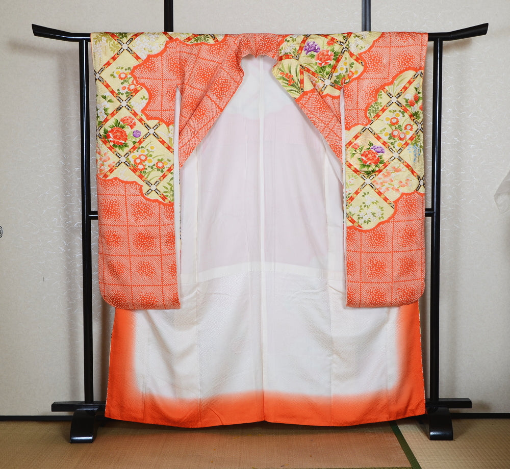 Long-sleeved kimono / Furisode / FK#1-917