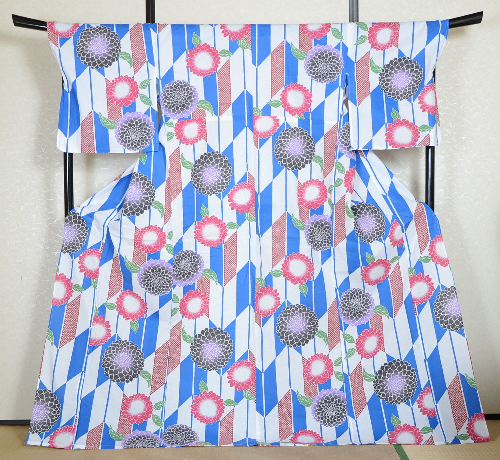 Japanese yukata kimono/ Plus size / P #369