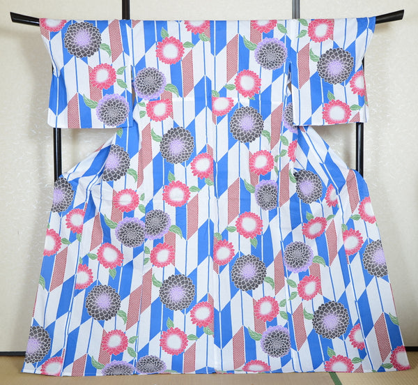 Japanese yukata kimono/ Plus size / P #369