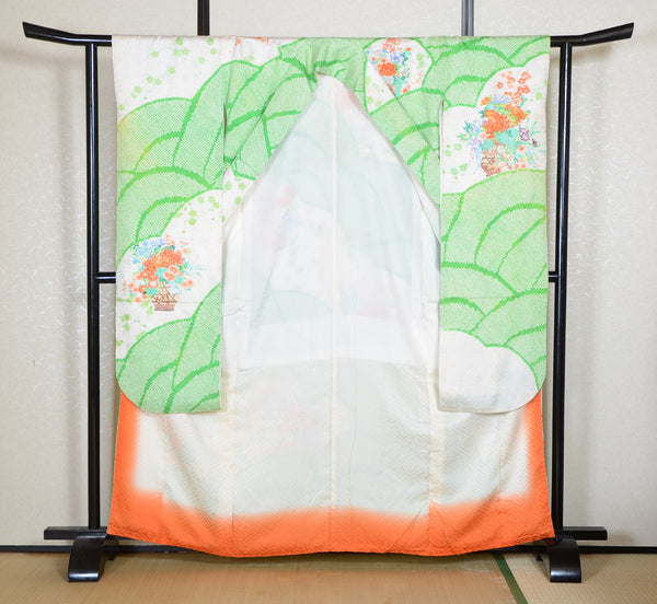 Long-sleeved kimono / Furisode / FK#2-197