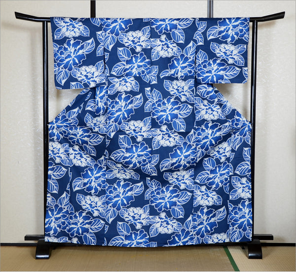 Japanese yukata kimono / D #189