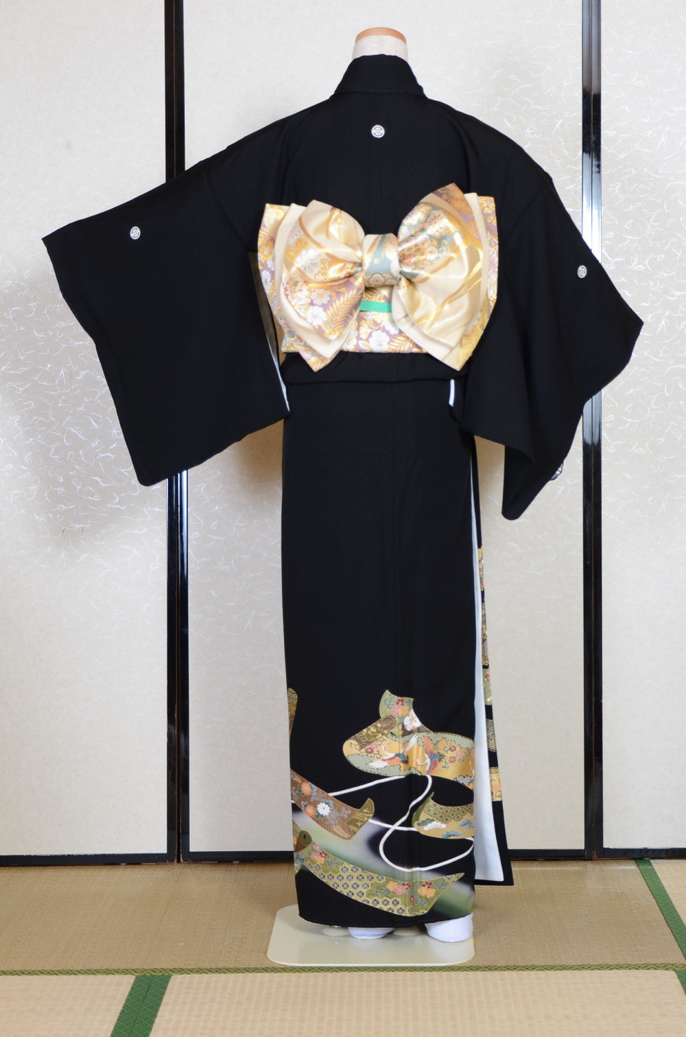 Japanese kimono 6 items set / BK#808