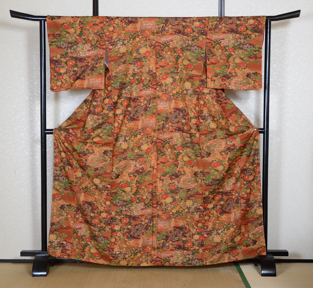 Japanese kimono 4 items set / SK #1-828