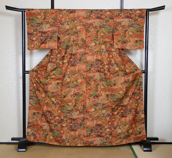 Japanese kimono 4 items set / SK #1-828