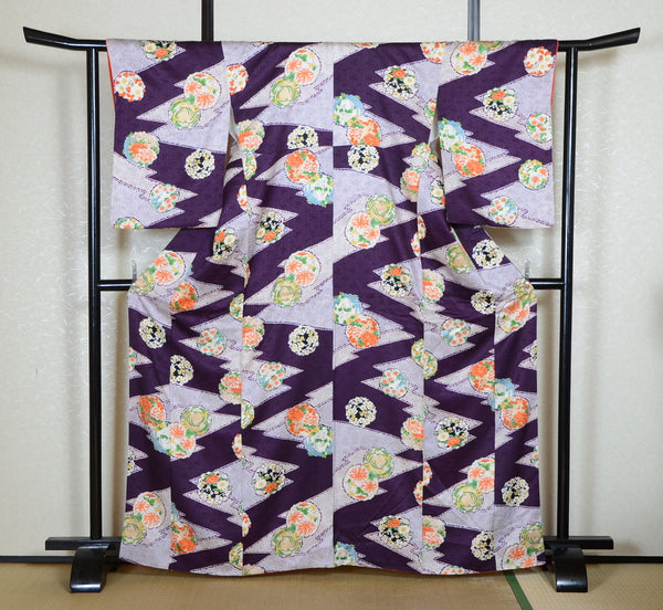 Japanese kimono 4 items set / SK #1-787