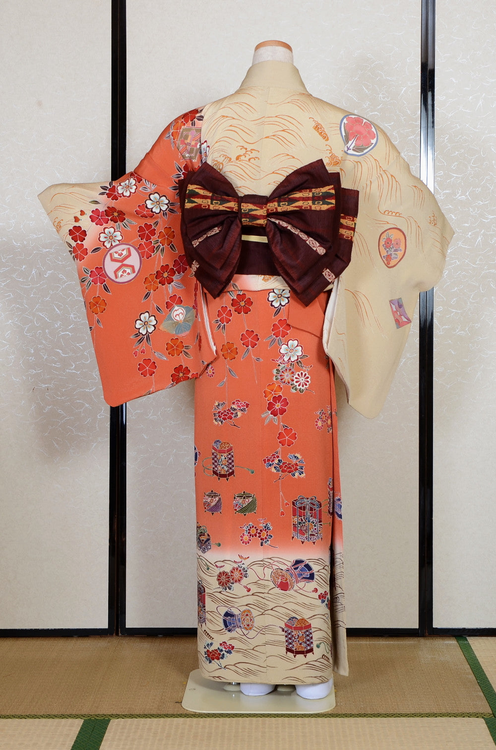 Japanese kimono 6 items set / TK #2-409
