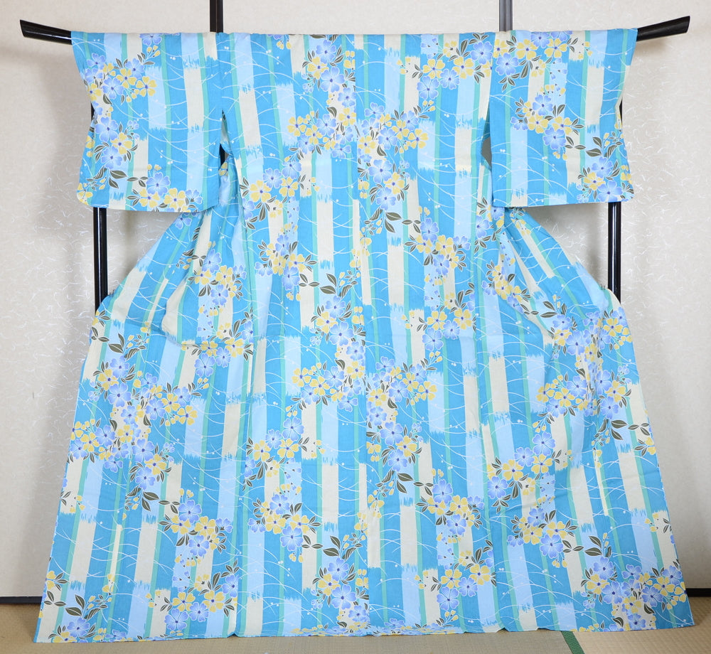 Japanese yukata kimono/ Plus size / P #380